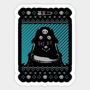 Dead Matter & Bones Christmas Sticker